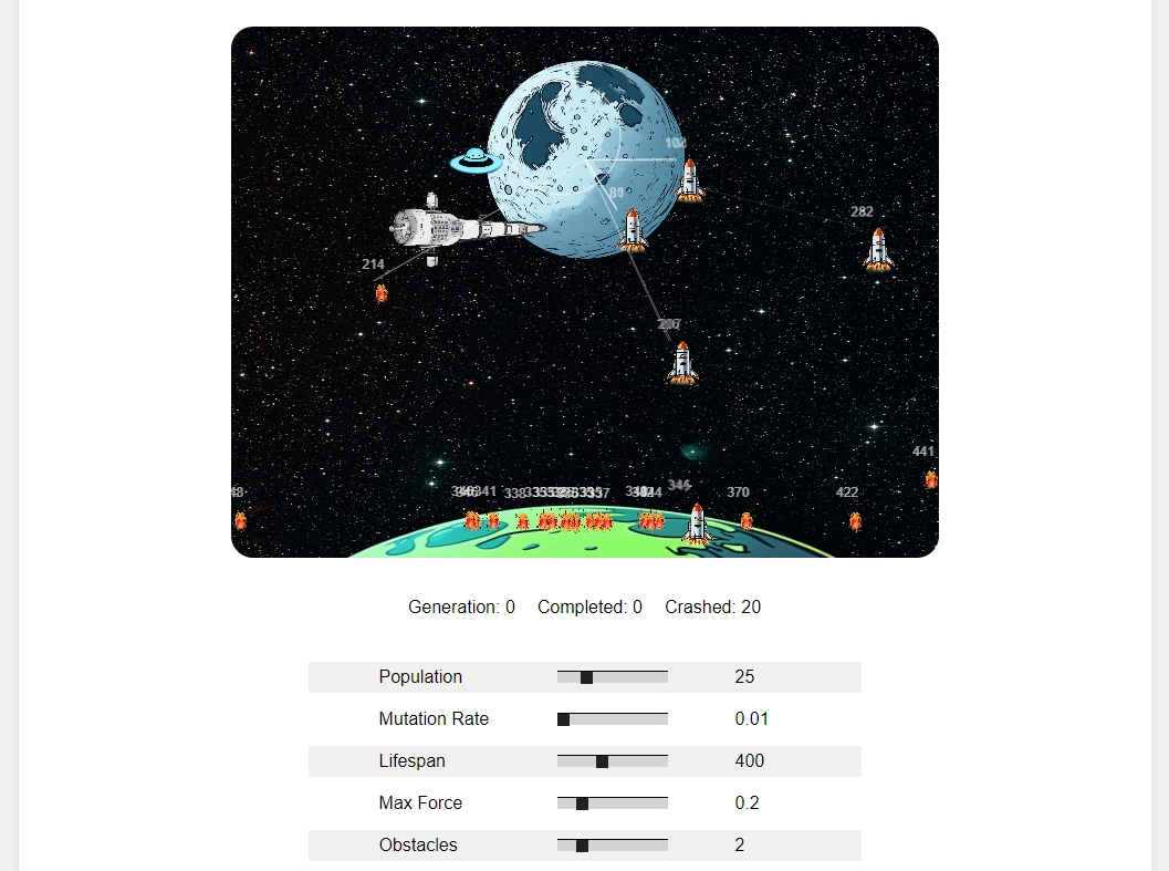 Smart Rockets